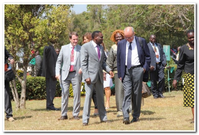 dr.blumbach and moi university delegates